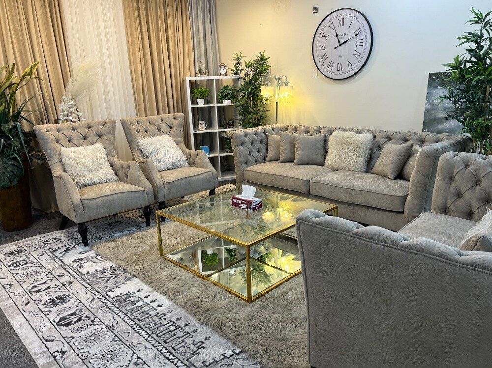 Midas brand 7 seater 3+2+1+1 sofa - 1