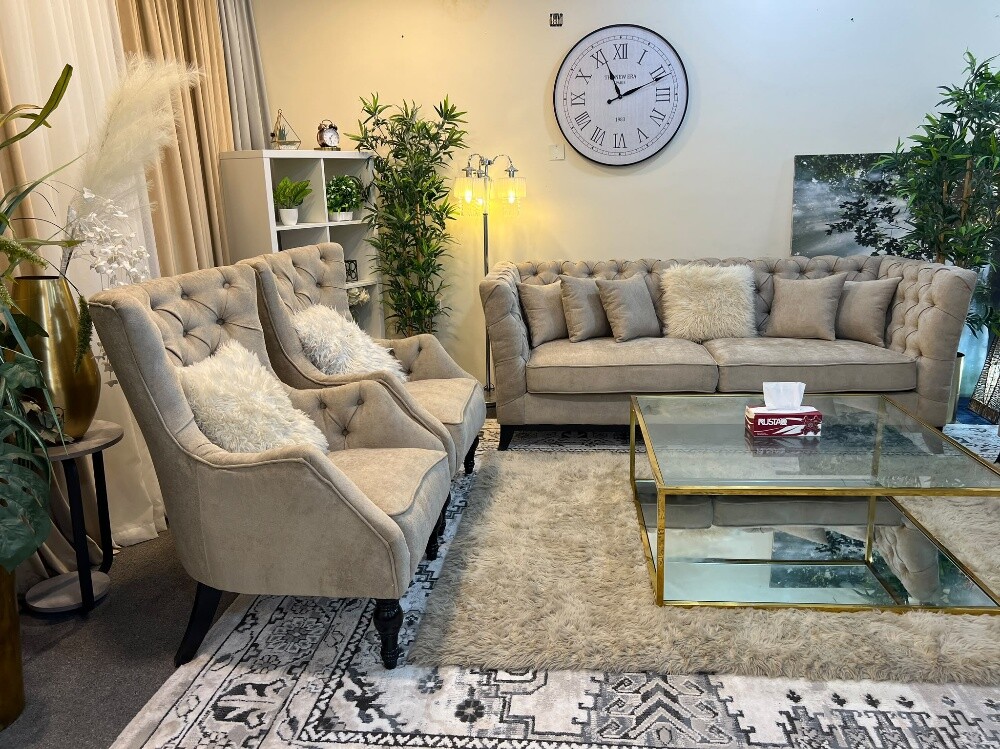 Midas brand 7 seater 3+2+1+1 sofa - 4