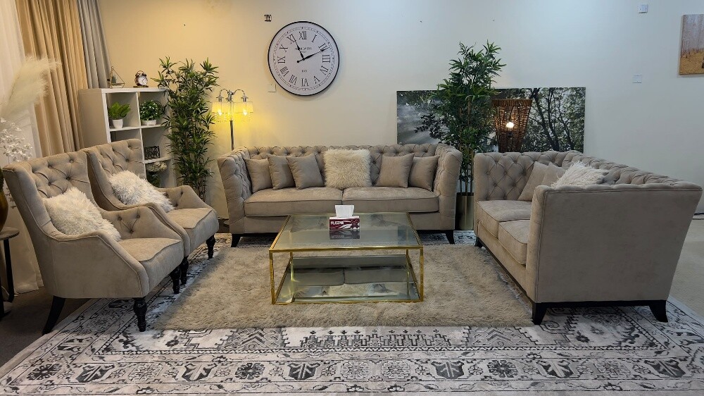 Midas brand 7 seater 3+2+1+1 sofa - 2