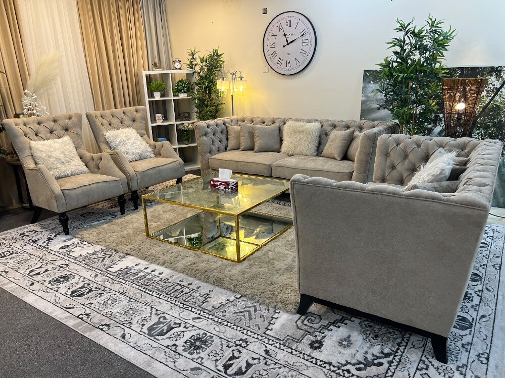 Midas brand 7 seater 3+2+1+1 sofa - 5