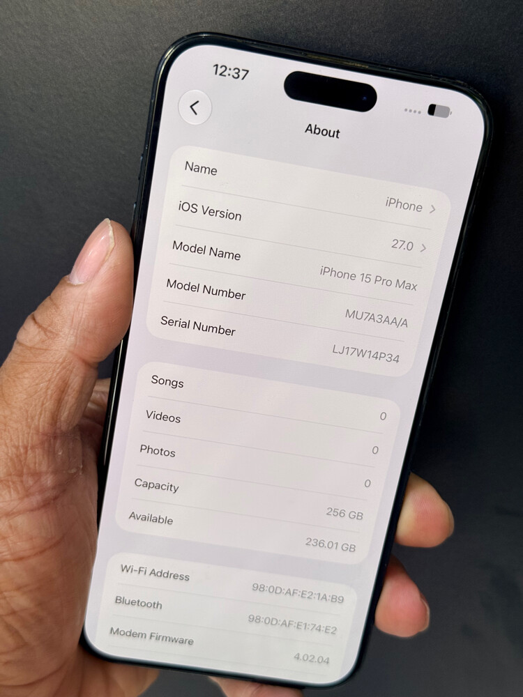 iPhone 15promax 256 gb - 4