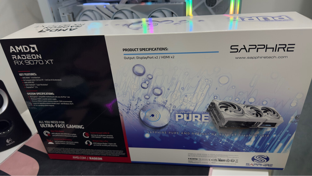 BRAND NEW 9070 XT 16 GB VRAM - 5