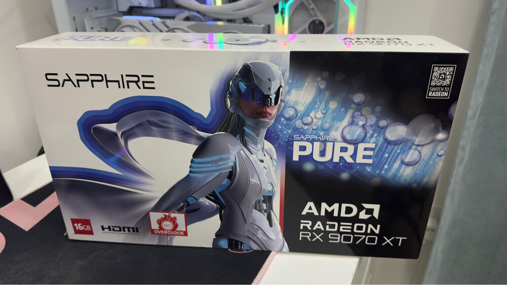 BRAND NEW 9070 XT 16 GB VRAM - 1