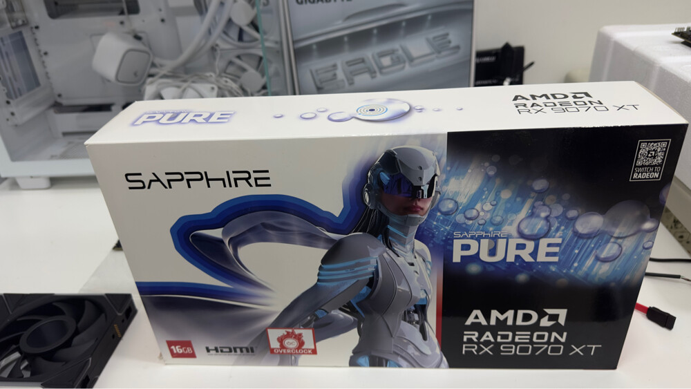BRAND NEW 9070 XT 16 GB VRAM - 6