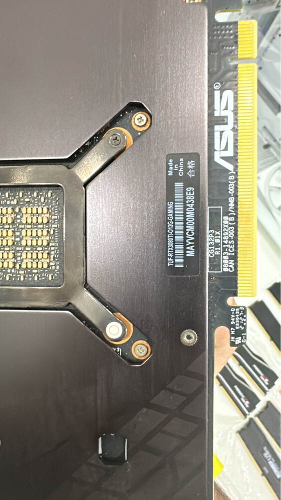 12GB / ASUS TUF 3080 ti - 2