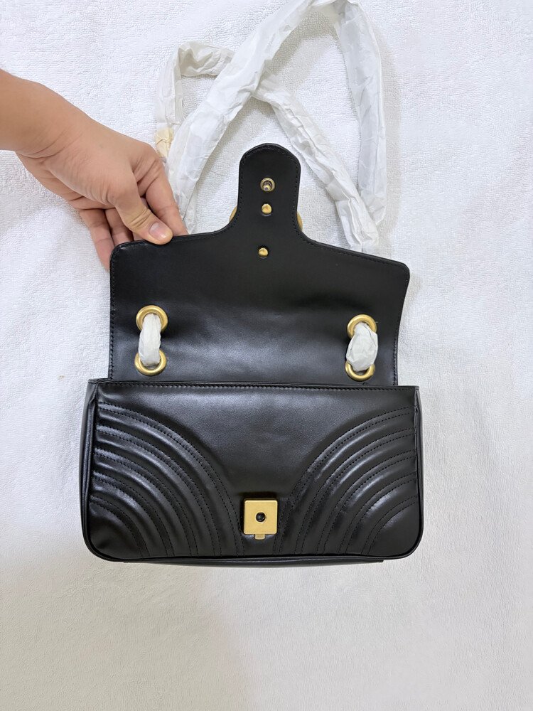 Gg Marmont Black medium - 5