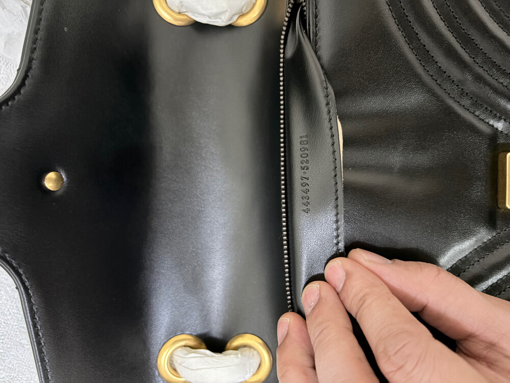 Gg Marmont Black medium - 9