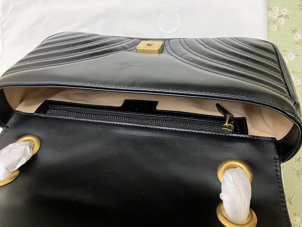 Gg Marmont Black medium - 2