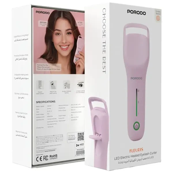 Porodo Flores Heated Eyelash Curler - 4