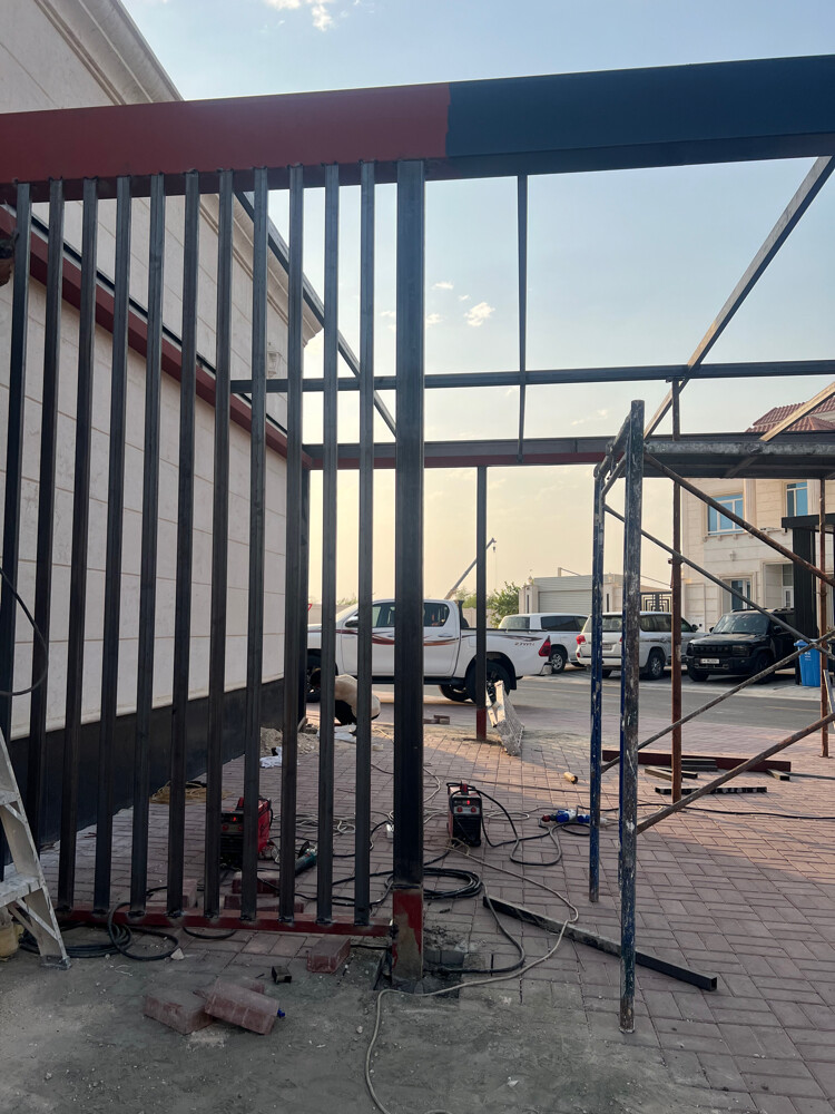 اعمال الحداده المظلات والسواتر - 16