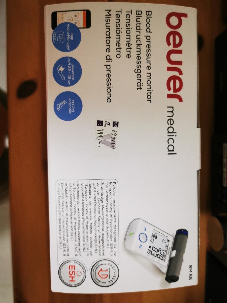 beurer blood pressure monitor - 3