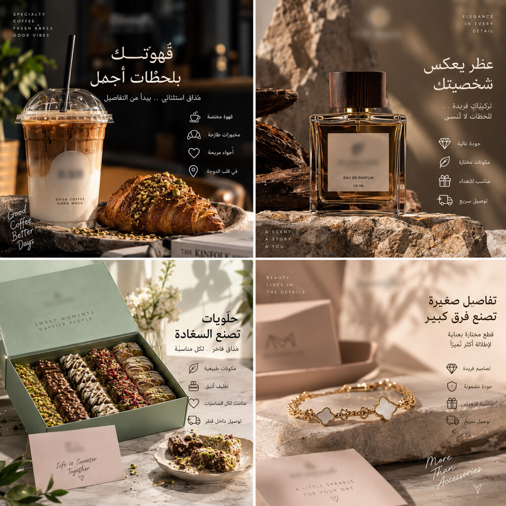تصميم بوستات انستقرام احترافية - 1