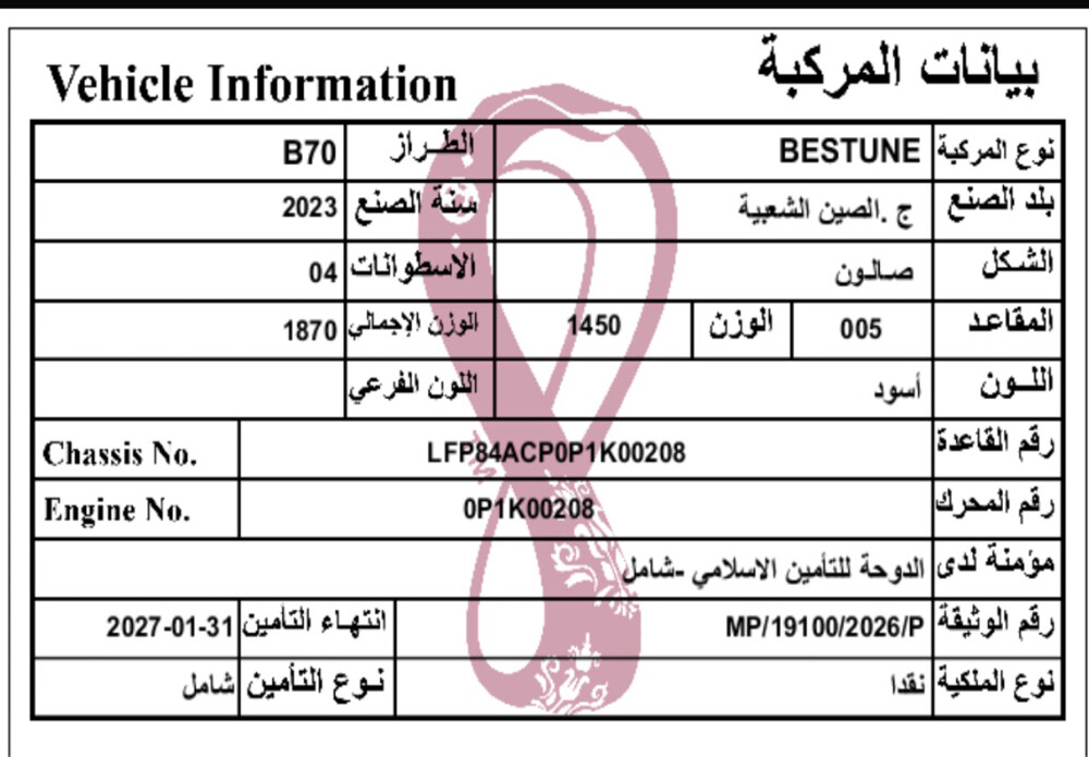 BESTUNE B 70 FULL OPTION 2023 - 14