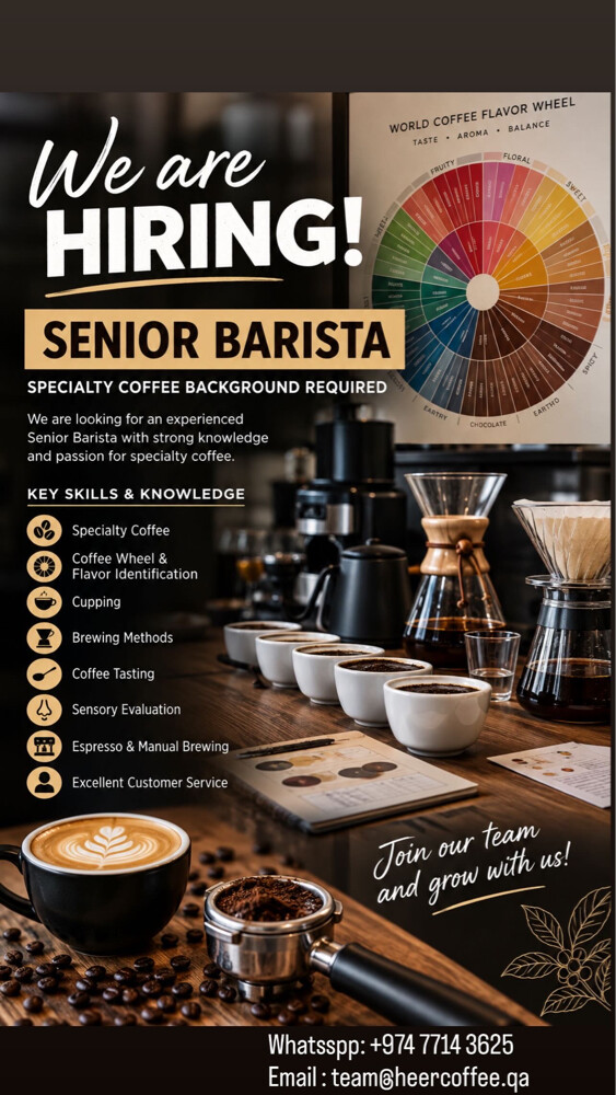 HIRING HEAD BARISTA - 1