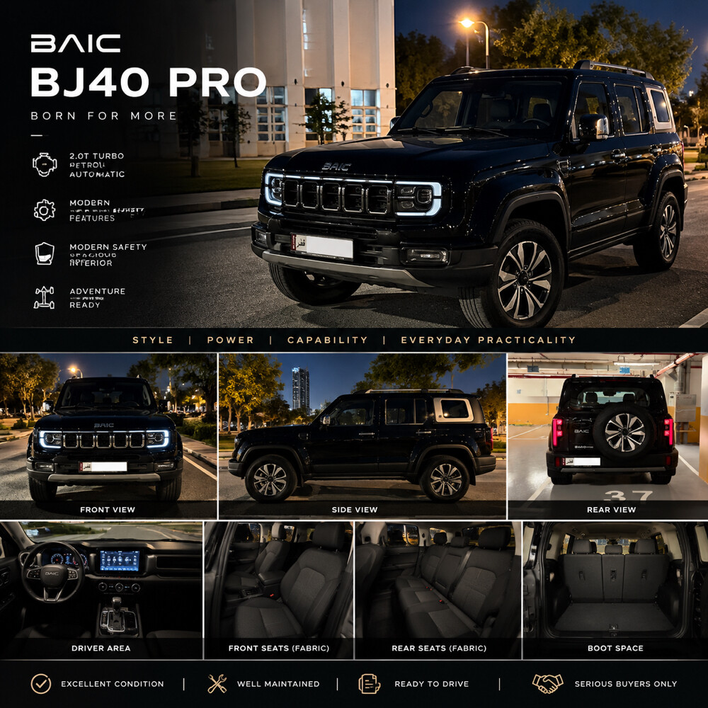 BAIC BJ40 Pro LV2 2026 – Brand New  - 1