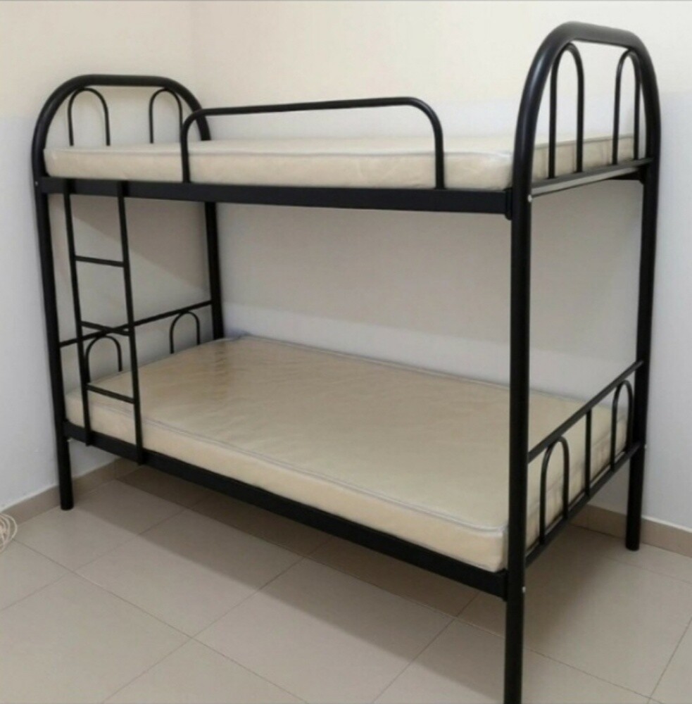 back bed or double single bound bed - 1