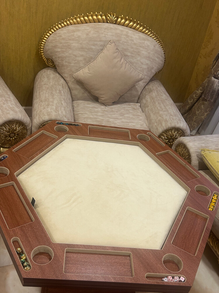  6 sided table for board games - 2