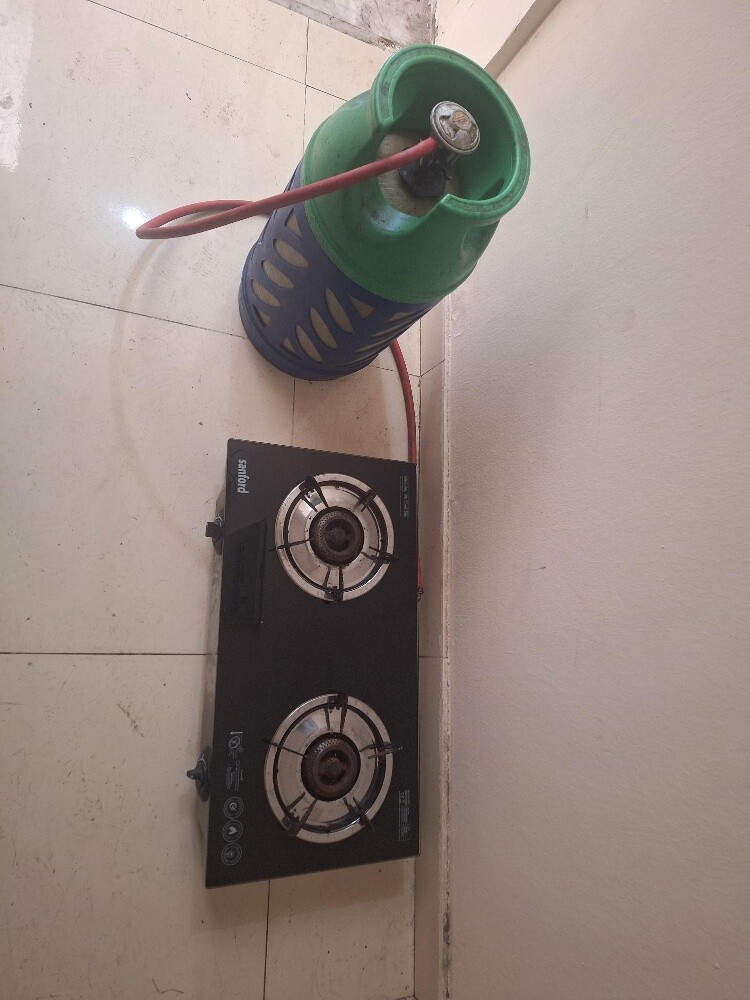 Stove+cylinder 390 QR good - 1