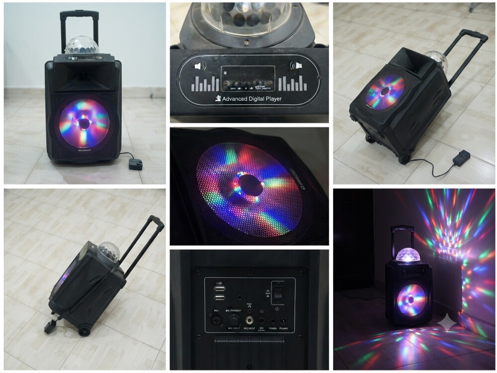 Olsenmark Party Speaker with Disco  - 1