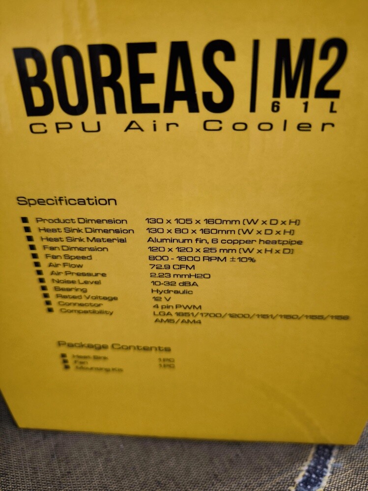 cpu fan lcd screen GAMDIAS - 3
