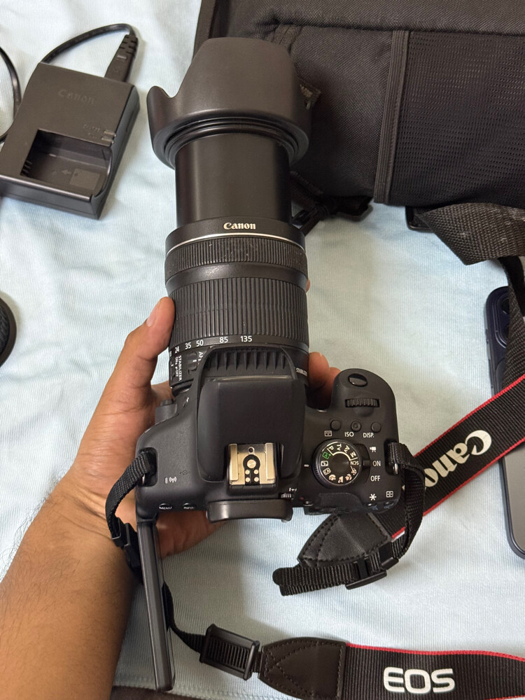 canon 750d with stm lense - 3