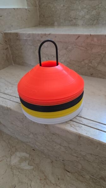 20-Piece Football Training Cones - 2