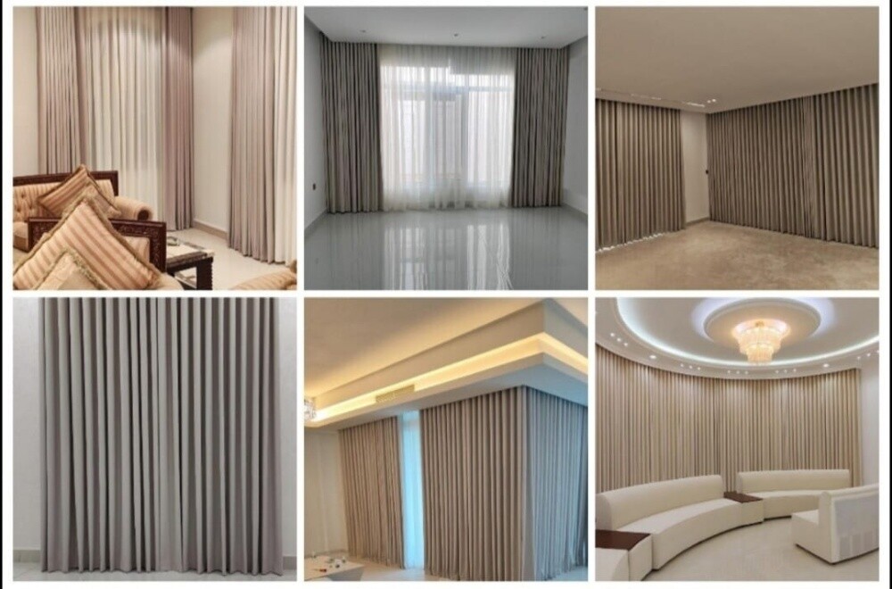 Curtains, roller blinds, vertical b - 2