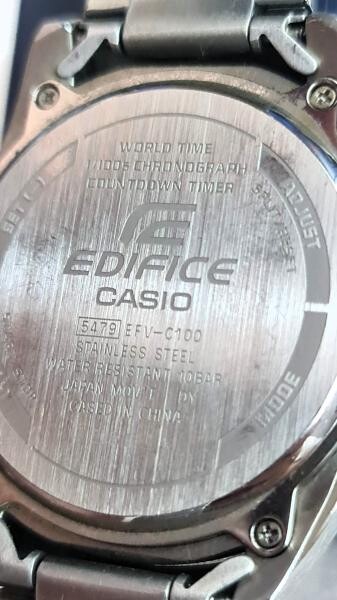Casio Edifice, with 10 year battery - 3