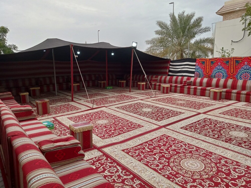 اطقم كنب مغربي وطاولات وكراسي - 5