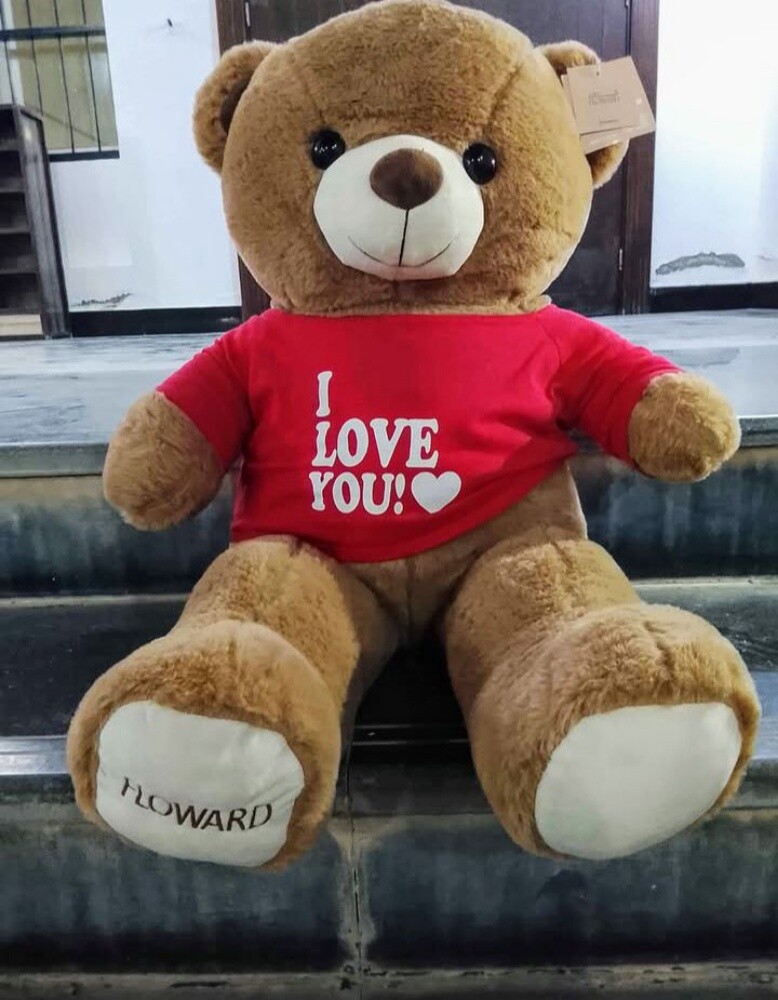 Giant "I Love You" Teddy Bear - 1