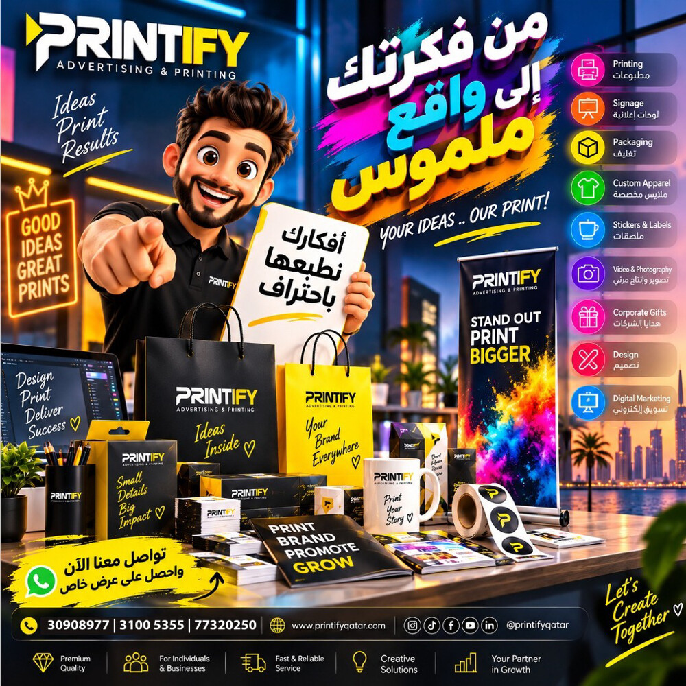 برنت فاي لخدمات الطباعة والدعاية - 1