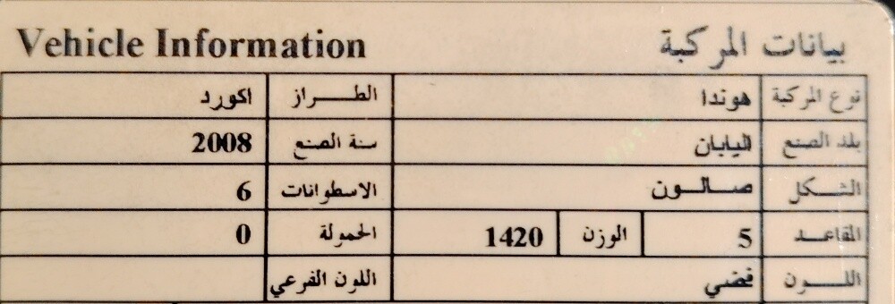 هوندا اكورد 2008 - 7