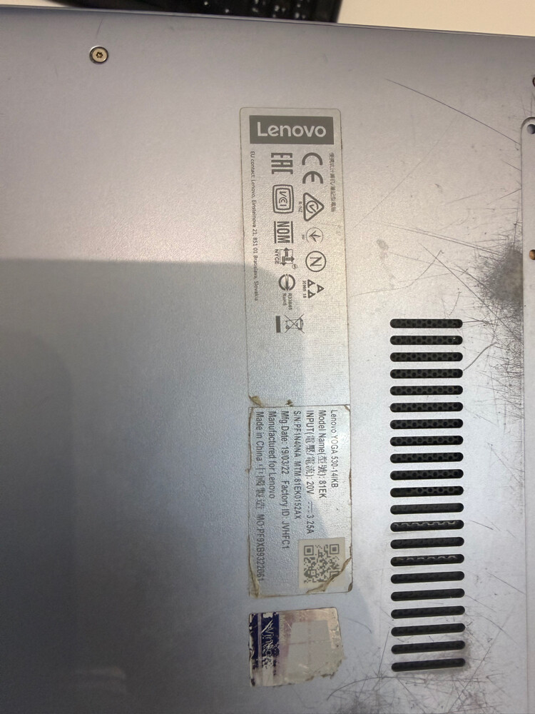 Lenovo laptop - 4