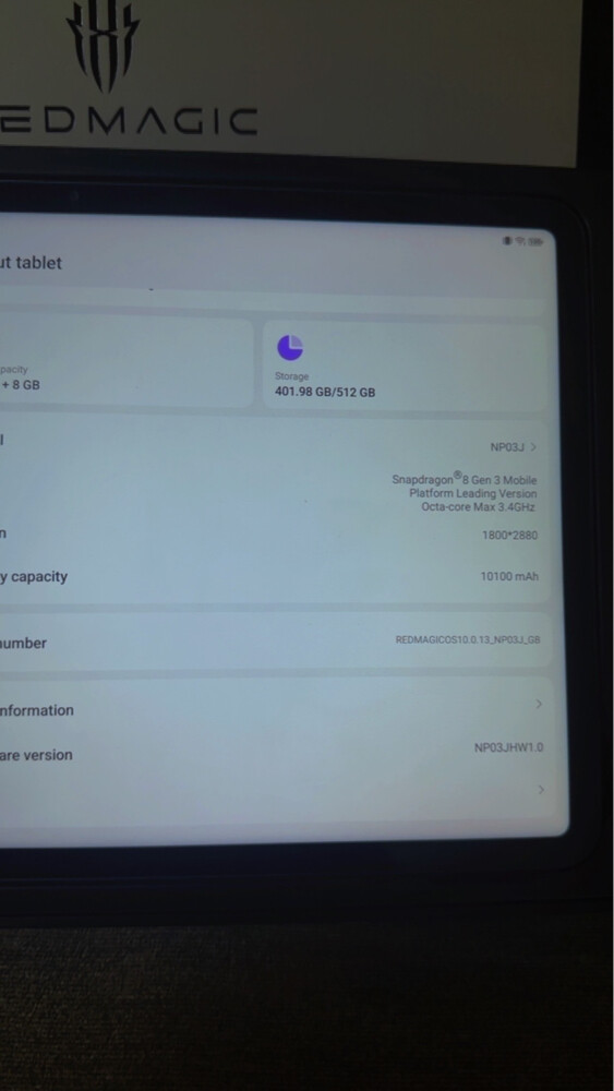 Redmagic Nova gaming tablet - 2