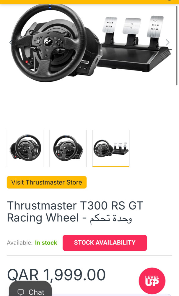 Thrustmaster T300 RS GT Racing Whee - 3