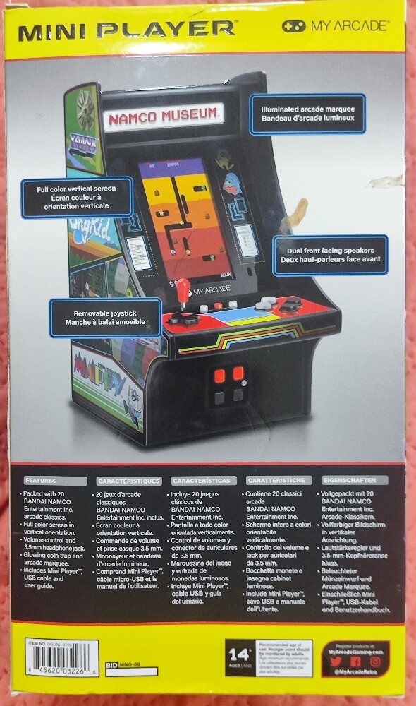 My Arcade Namco Museum Mini Player - 3