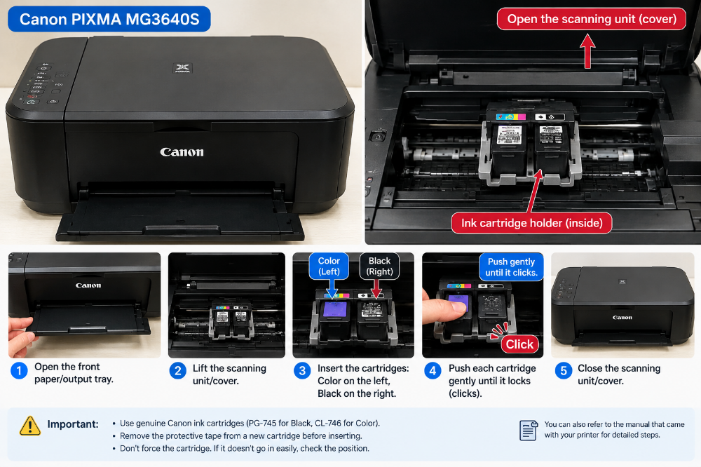 printer PIXMA MG3640S Black - 1