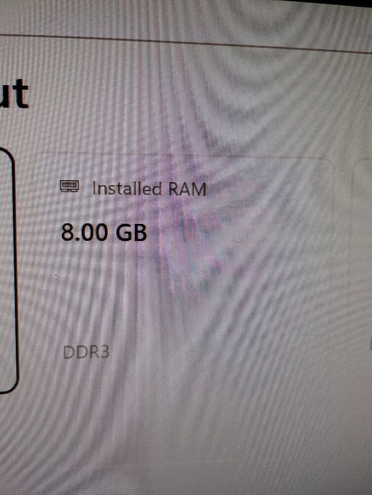 Lenovo 4G i5  RAM  8 GB  DDR3 - 4
