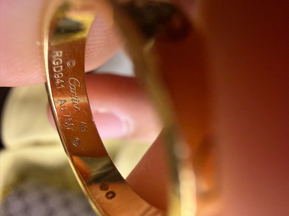 Authentic Cartier Love Ring - 2