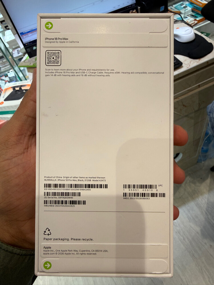 iphone 18 pro max 512GB - 2