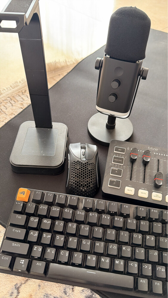 Mouse & Keyboard & Mic & Mixer - 1