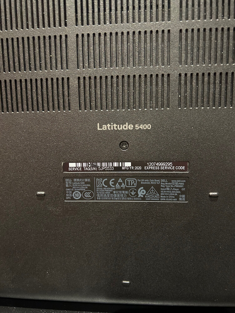 Dell Latitude 5400 950 QAR - 4