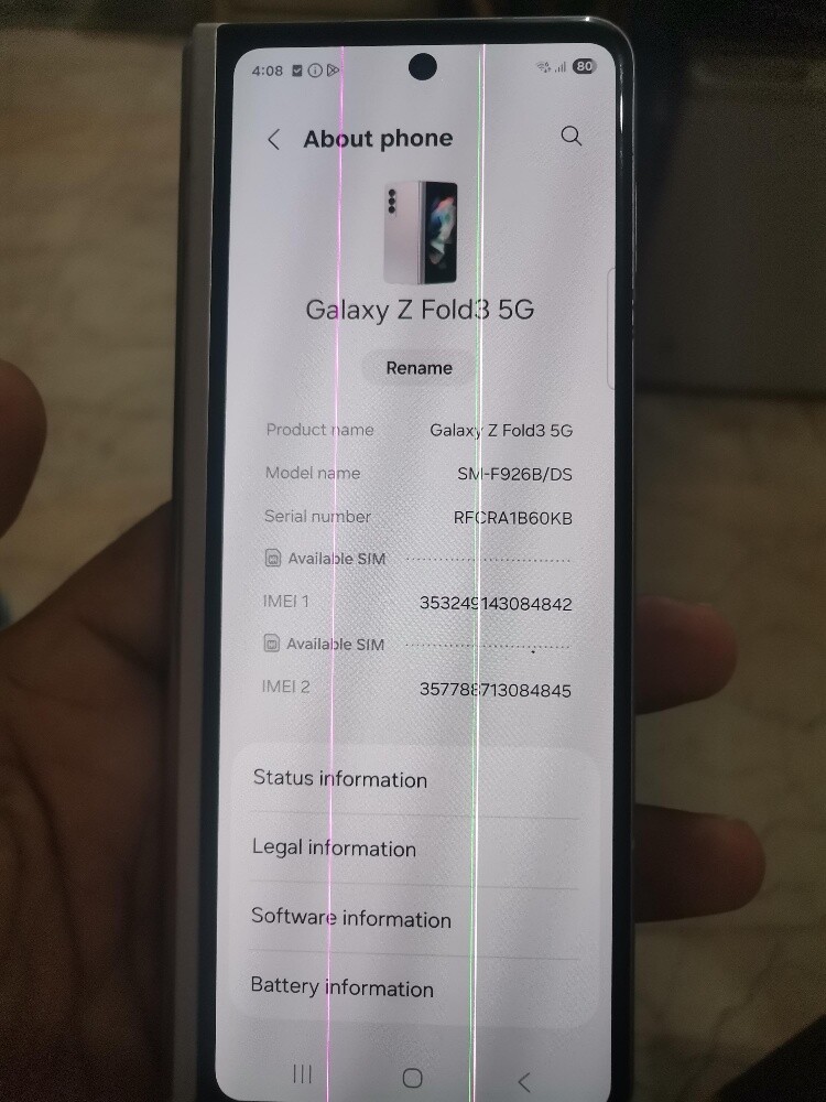 Samsung Galaxy Z Fold 3 - 4
