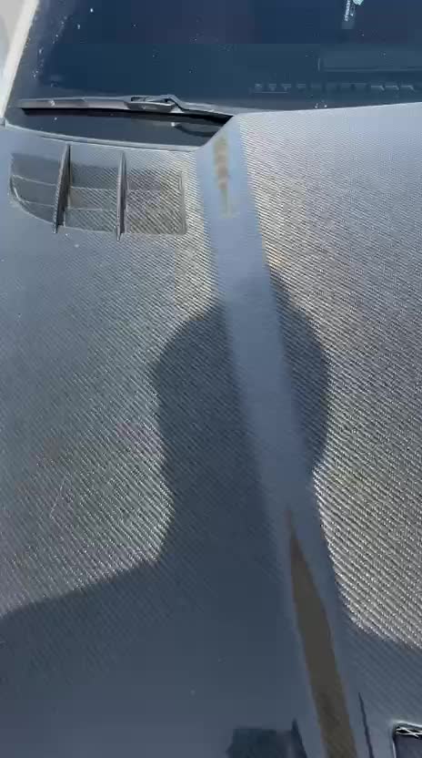 camaro Carbon fiber hood - 1