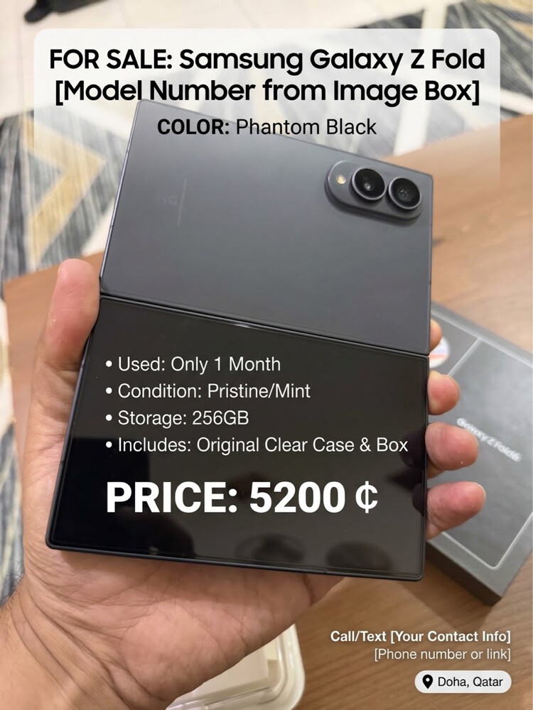 Samsung Galaxy Z Fold 8 256GB - 1