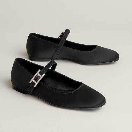 Hermès Jane Ballet Flats in black C - 2