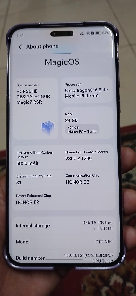 HONOR MAGIC 7 RSR PORSCHE DESIGN - 6