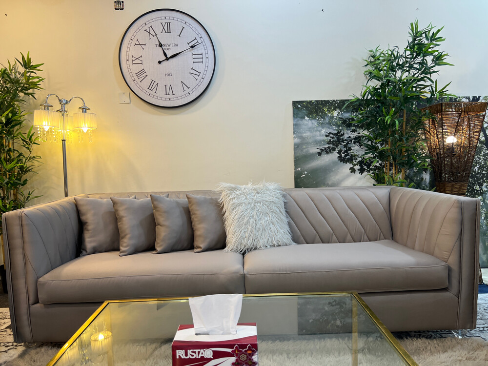 Home centre 7 seater 3+2+2 sofa set - 8