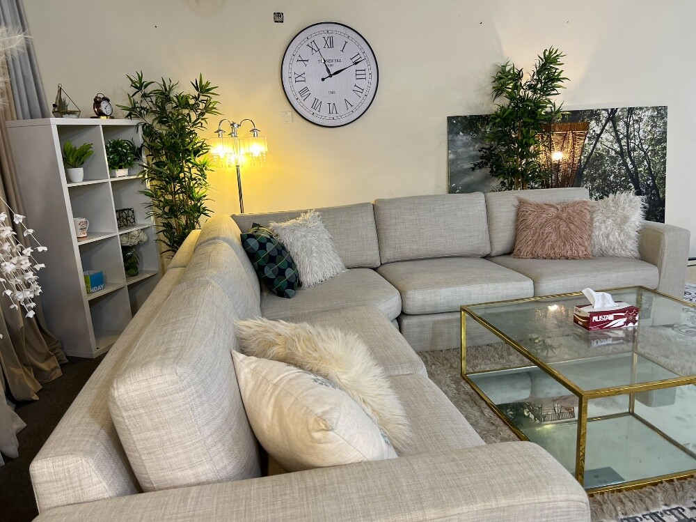 Home centre brand corner sofa - 3