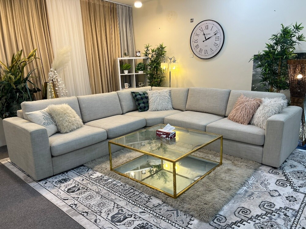 Home centre brand corner sofa - 2